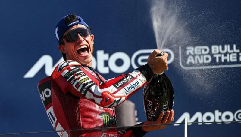 Marc Marquez Ambil Alih Puncak Klasemen Usai Menang Sprint Race MotoGP Australia