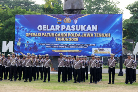 Operasi Patuh Candi Digelar di Jateng, Polisi Terapkan Tilang Manual