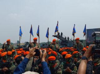 Panglima TNI dan Kapolri Diangkat Jadi Warga Kehormatan Korpasgat di Bandung