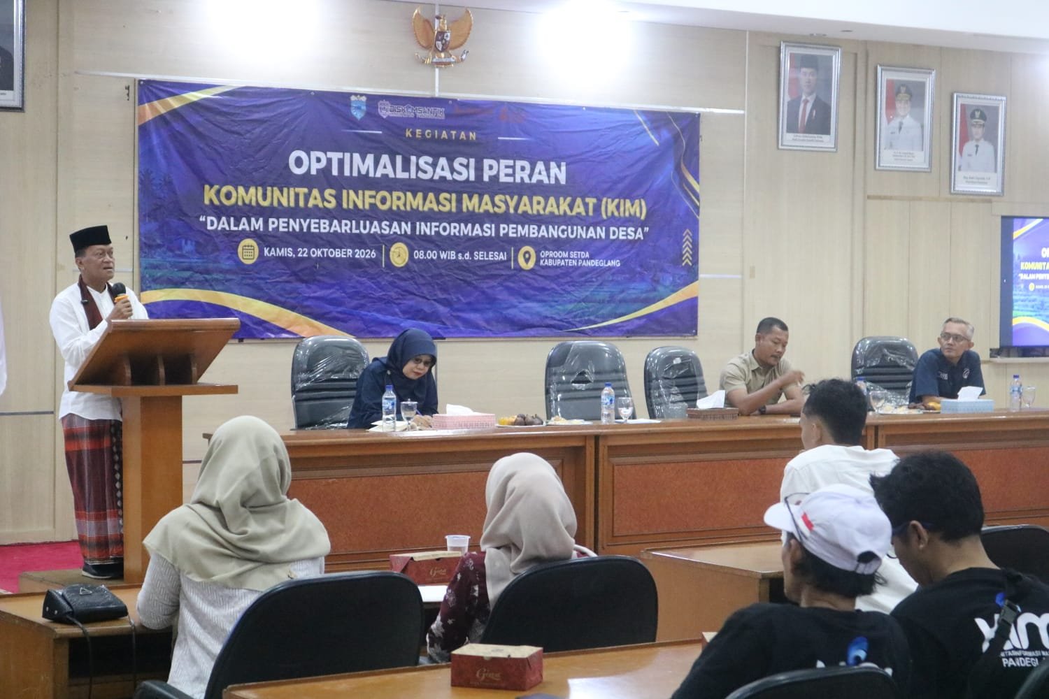 Pemkab Pandeglang Dorong KIM Sebarluaskan Informasi Pembangunan Desa