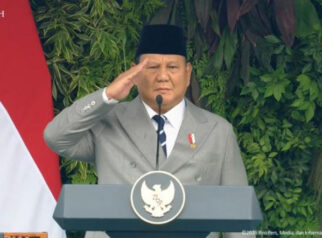 Prabowo Pimpin Upacara Peringatan Hari Kesaktian Pancasila di Lubang Buaya