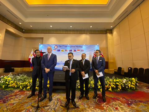 RI dan 7 Negara Bahas Ancaman Keamanan Lintas Negara Terorisme-Siber