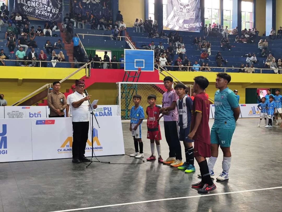 Sebanyak 132 Tim Pelajar se-Banyuwangi Bersaing pada Turnamen Futsal Wakil Bupati Banyuwangi Cup 2026 di Banyuwangi