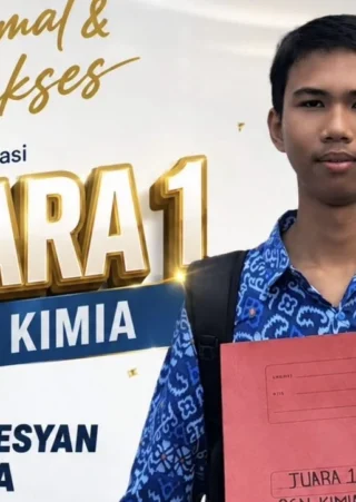 Spenpraja Raih Juara 1 OSN Kimia Tingkat SMP se-Bali dan Nusa