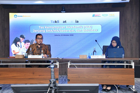 TKA Jenjang SMA Dimulai 26 Oktober 2026, Ini Jadwal Lengkapnya