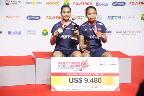 Ungkapan IsyanaRinjani Usai Juara POLYTRON Kudus Indonesia Masters 2026